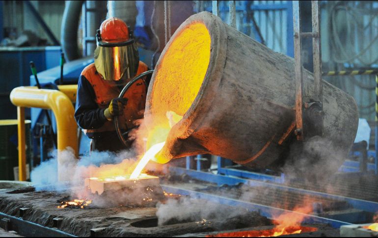 Industria. Estados Unidos anunció aranceles de 25% a las importaciones de acero y de 10% al aluminio. EFE