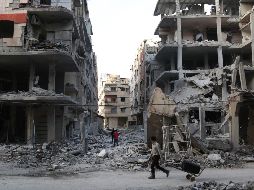 Los ataques tuvieron como blanco las poblaciones de Duma, Harasta y Al Shifunía. AFP/A. Souleiman