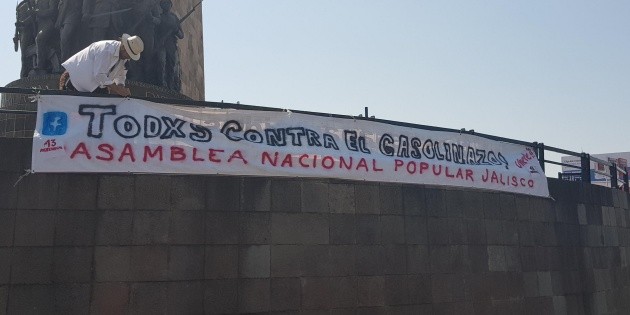 Organizaciones protestan contra el transporte p&uacute;blico