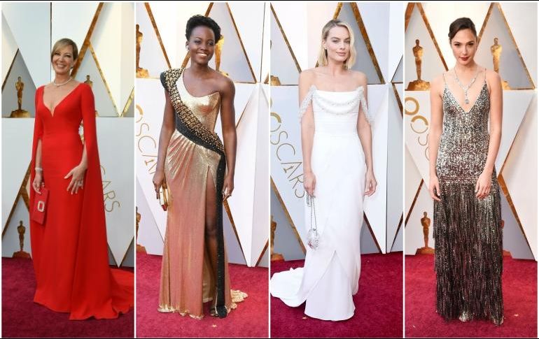 En la alfombra roja de la edición 90 de los Oscar predominaron los tonos pálidos y algunos estallidos de color. ESPECIAL