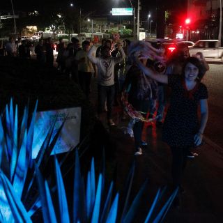 Festejan el triunfo de Guillermo del Toro en La Minerva