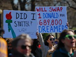 Aunque por ahora han sido protegidos por la Corte, los 'dreamers' saben que eso no durará para siempre. AP/P. Martínez