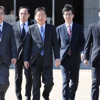 Kim Jong-un recibe a la delegación surcoreana en Pyongyang