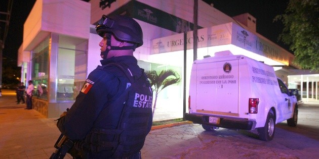 Reportan doble homicidio en hospital particular de Canc&uacute;n