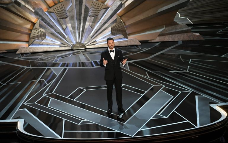 Jimmy Kimmel repitió como maestro de ceremonias en los Oscar. AFP / K. Winter