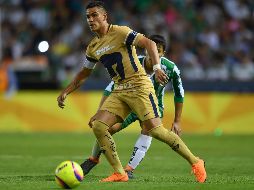 El conjunto universitario fue derrotado 3-0 ante el Club León. MEXSPORT / ARCHIVO