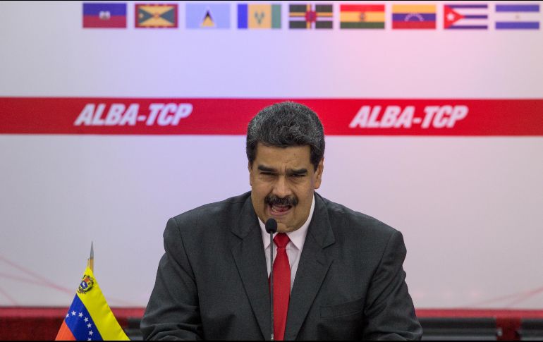 La alianza pronunció su respaldo a los comicios del próximo 20 de mayo, en los que Maduro buscará la reelección hasta 2025.  EFE / C. Hernández
