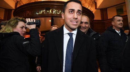 El candidato del M5S, Luigi di Maio, aseguró que su partido 