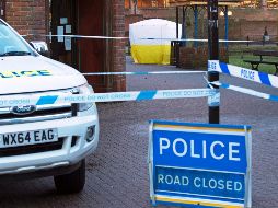 Las fuerzas del orden cerraron la zona para recabar pistas sobre este hecho. AP/S. Parsons