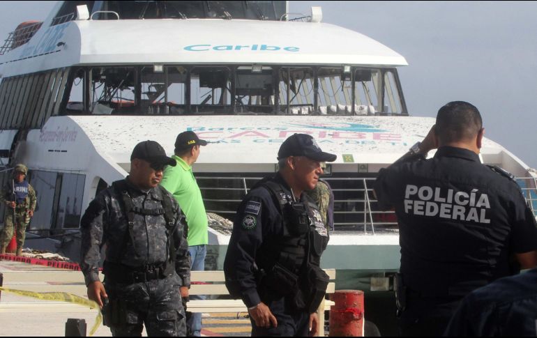 El pasado 21 de febrero 26 personas resultaron lesionadas tras la detonación en un ferry que conecta Playa del Carmen y la isla de Cozumel. EFE / ARCHIVO