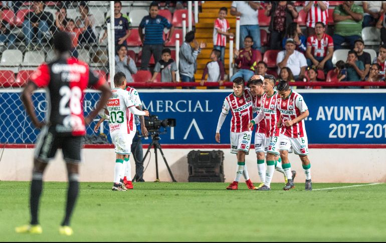 Necaxa enfrentará en la siguiente ronda a Pumas de la UNAM o a Lobos BUAP. MEXSPORT / A. Juárez
