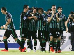 Contundentes. Los Cafetaleros dominaron al equipo de Monarcas y tuvieron una gran reacción en el segundo tiempo. TWITTER