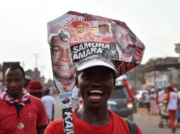 Se espera que la jornada transcurra de forma pacífica, pese a la tensión política que hay en el país. AFP/I. Sanogo