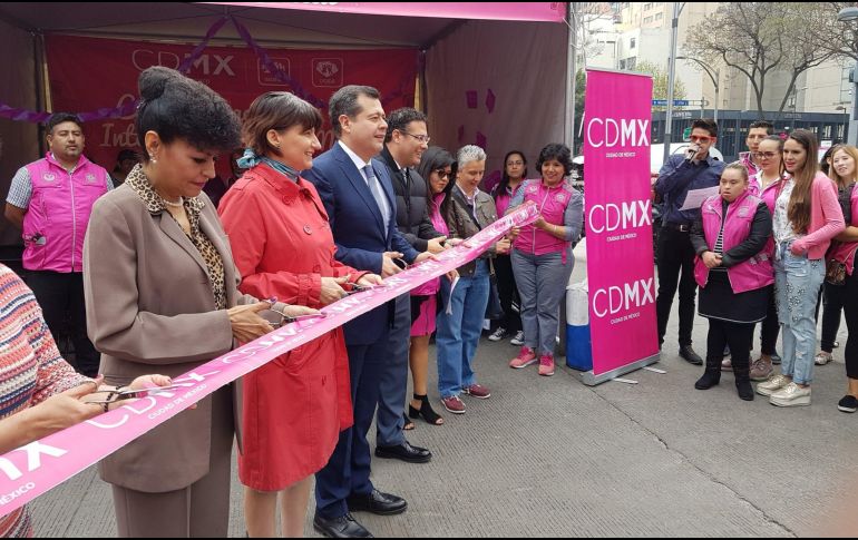 El secretario de Gobierno de la Ciudad de México participó en la inauguración de la Expo Todas Iguales TWITTER / @SeGobCDMX