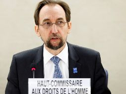 La expresión de Zeid Ra'ad al Hussein sobre la Ley de Seguridad Interior se dio en su informe anual presentado en Ginebra, Suiza. EFE / S. Di Nolfi