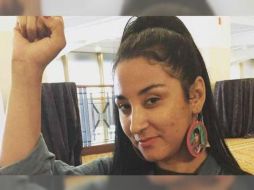 Pablos solicita asilo político por los peligros que podría enfrentar en México como activista. TWITTER / @ErikaAndiola