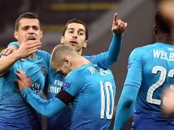 El Arsenal logra imponerse a un Milán que no perdía desde el 23 de diciembre del año pasado. EFE/D. Dal Zennaro