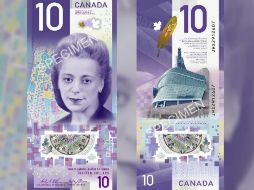 Desmond ilustra los nuevos billetes de 10 dólares que entrarán en circulación a finales de este año. NTX / ESPECIAL