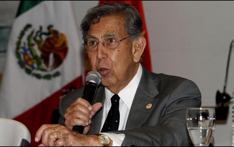 Cuauhtémoc Cárdenas espera que las descalificaciones no sean lo que caracterice este proceso electoral. NTX / ARCHIVO