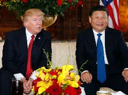 Trump y Xi Jinping, presidente de China, sostuvieron una conversación telefónica luego de Trump aceptara reunirse con Kim Jong-Un. AP / ARCHIVO