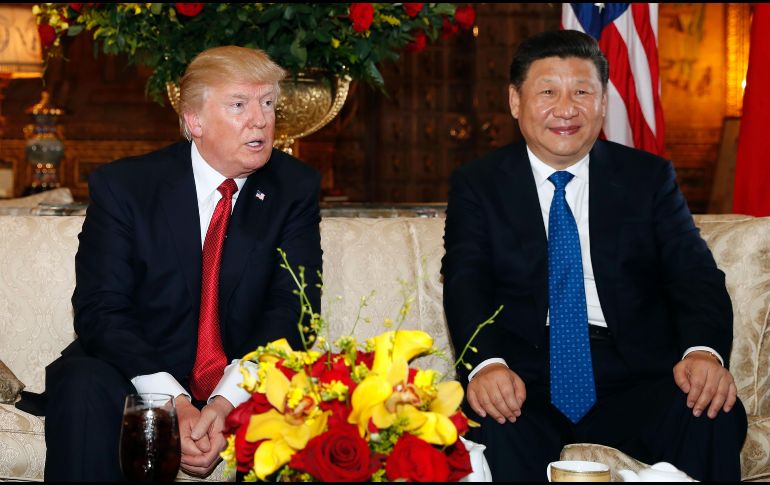 Trump y Xi Jinping, presidente de China, sostuvieron una conversación telefónica luego de Trump aceptara reunirse con Kim Jong-Un. AP / ARCHIVO
