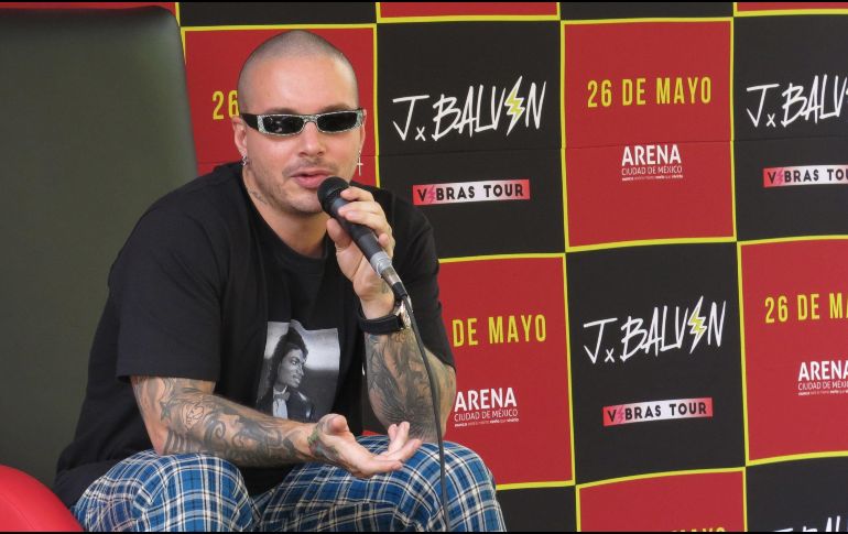 En conferencia de prensa en la Ciudad de México, J Balvin defendió su género musical ante quienes lo califican de 