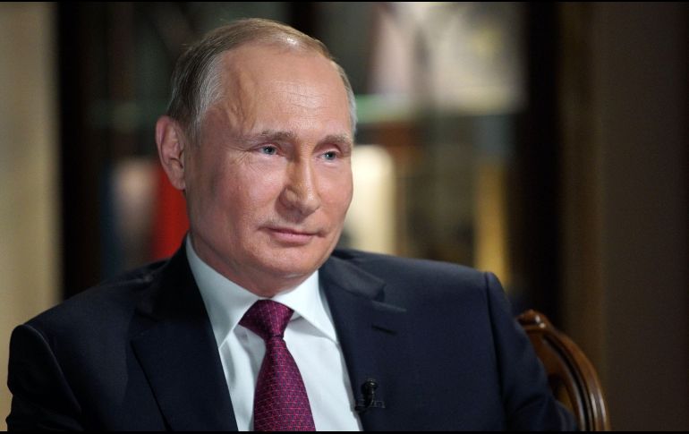Putin dice que Rusia no tiene las herramientas ni la voluntad para intervenir en las elecciones. AFP/ A. Druzhinin