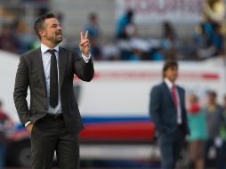 El técnico resaltó que el futbol de la actualidad ha rebasado los árbitros. EFE / F. Guasco