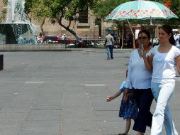 Para hoy, se esperan valores máximos de 32 grados en la entidad. EL INFORMADOR/ARCHIVO