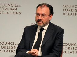 Tagle Martínez también cuestionó los resultados Videgaray al frente de la SRE. NTX / ARCHIVO