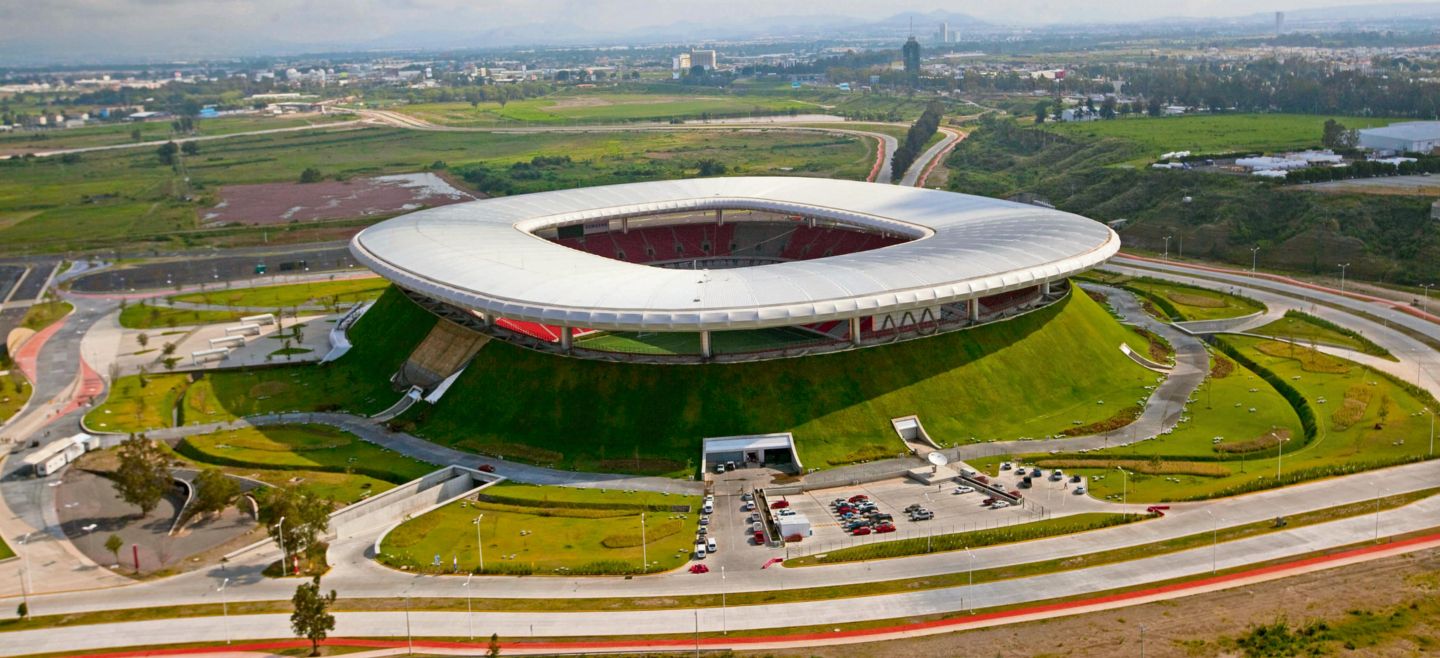Con capacidad para 46 mil 232 aficionados, el estadio Akron cuenta con todas las comodidades que exige FIFA para un partido de Copa del Mundo. EL INFORMADOR/ARCHIVO