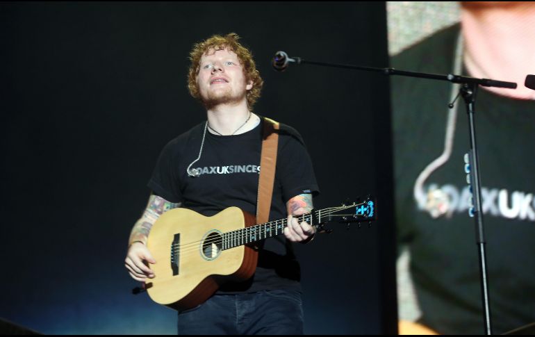 Ed Sheeran consolida el gran momento por el que pasa su carrera. EL INFORMADOR/ARCHIVO
