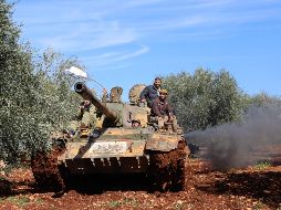 Desde el inicio de la ofensiva, el pasado 20 de febrero, al menos 418 combatientes han muerto. AFP/ARCHIVO