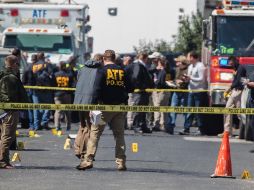 El incidente marca la segunda explosión reportada en la ciudad este lunes y la tercera en dos semanas;  en este, una mujer de 70 años queda lesionada. AP / R. B. Brazzielli