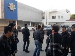 Desde el domingo a temprana hora, elementos de la Fiscalía tomaron la responsabilidad de patrullar el municipio en lo que se investiga a los agentes de la Comisaría. ESPECIAL