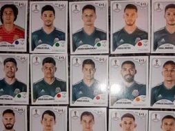 El álbum Panini de Rusia 2018 ya tiene su lista de convocados. TWITTER / @FootCardSticker