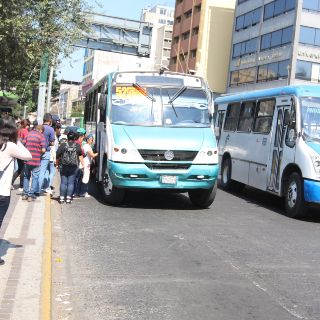 Transporte público obtiene nuevamente calificación reprobatoria