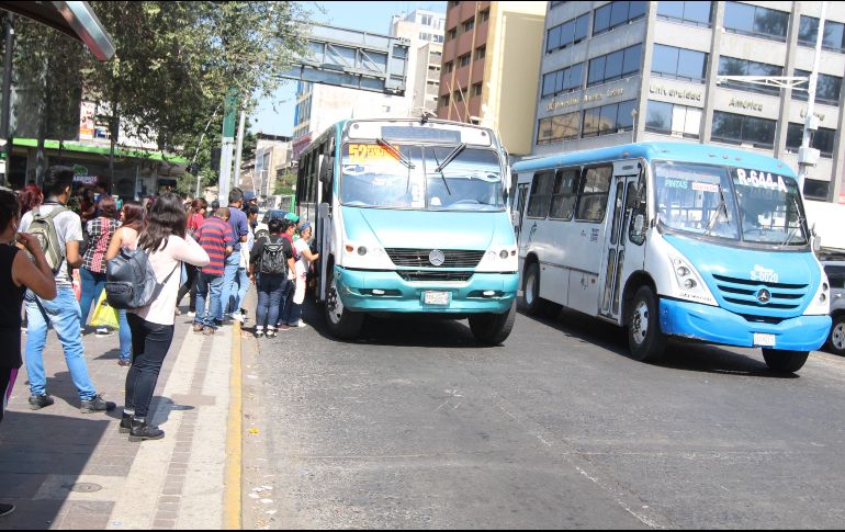 La encuesta a cargo del Instituto de Movilidad y Transporte del Estado de Jalisco, se realizó del 25 de enero al 2 de febrero de este año. EL INFORMADOR/ ARCHIVO