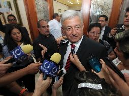 Andrés Manuel exhortó al gobierno federal dar a conocer la llamada para que se conozcan los pormenores. SUN / ARCHIVO