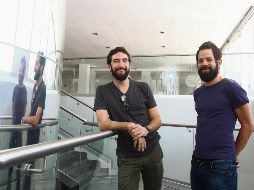 Creadores. El director Arturo Díaz Santana (a la izquierda) y Aldo Max. EL INFORMADOR/E. Barrera