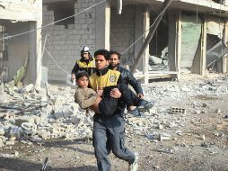 Guta Oriental es blanco de una ofensiva terrestre del ejército sirio desde el 25 de febrero. AP