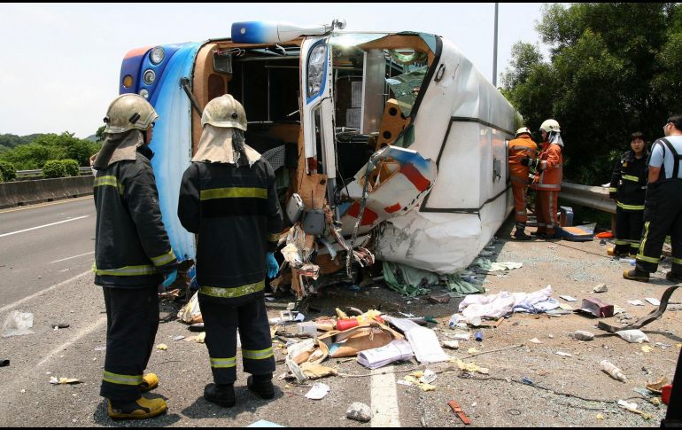 El autobús, que hacía la ruta entre Estambul y Tokat, chocó contra un camión que estaba detenido en el carril de emergencia de la carretera. EFE/ARCHIVO