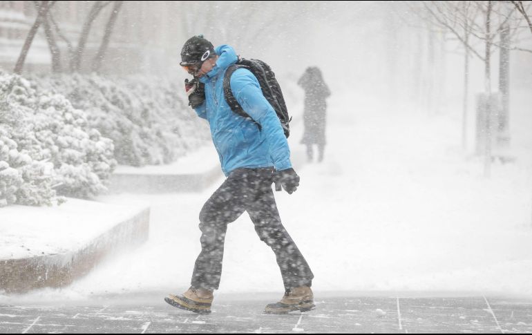 Se pronostica que Boston, el este de Massachusetts y Rhode Island recibirán medio metro de nieve. AFP/S. Eisen