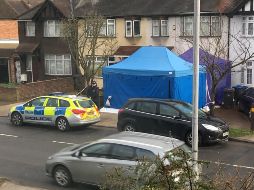 La policía contraterrorista británica lidera la investigación debido a las asociaciones que se cree tenía Nikolai. AP / E. Ryan