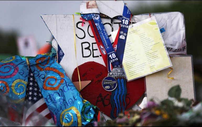 Diecisiete personas murieron el pasado 14 de febrero por el tiroteo en la secundaria Marjory Stoneman Douglas. AFP / ARCHIVO