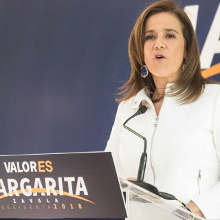 Zavala pasará "charola" a ciudadanos para financiar su campaña