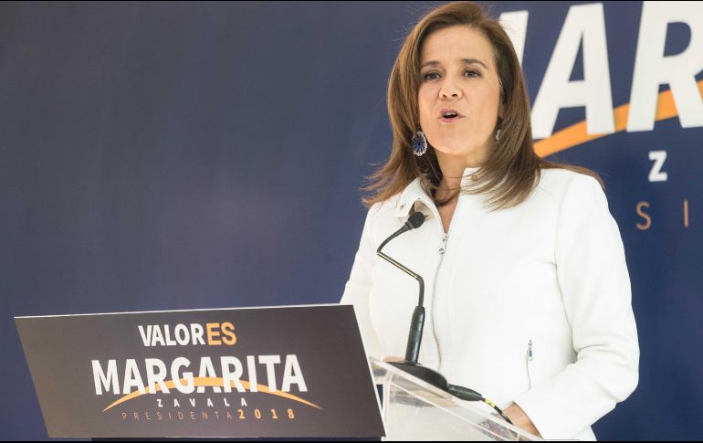 Margarita informa que va a presentar un juicio para que el INE haga una redistribución de los spots en radio y televisión. SUN / G. Espinosa