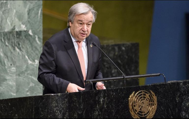 El secretario general de la ONU, Antonio Guterres, señaló que el número de denuncias contra el personal de la ONU en 2017 es menor que el año anterior. EFE / ARCHIVO