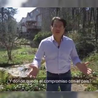 Mario Delgado viaja a Atlanta y muestra casa donde vivía Anaya
