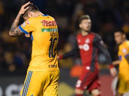 Tigres luchó por remontar el marcador, pero fue insuficiente y así el cuadro canadiense consiguió su boleto a la siguiente ronda. MEXSPORT / J. Martínez